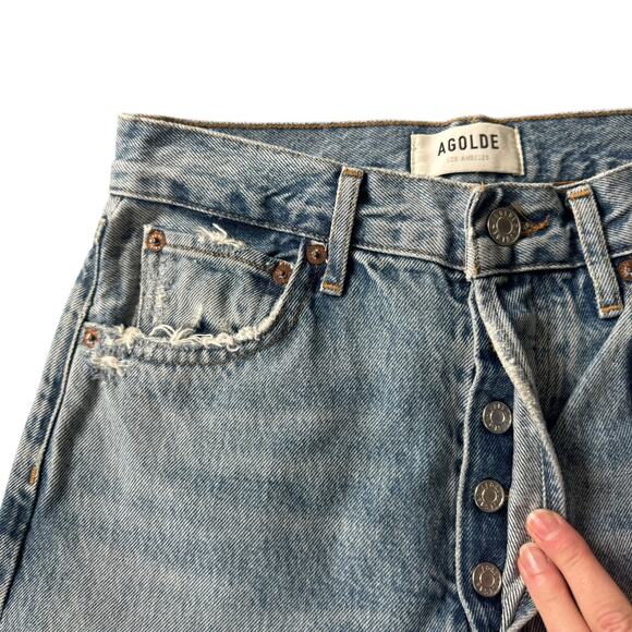 AGOLDE 90s Pinch Waist Jeans Ruminate Wash - Picture 5 of 10